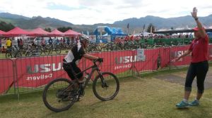Look at that dismount skills -  was happy to be back at transition. Lost at least 15min in the last 1km single track behind the one la.. rider