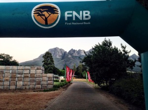 The Start of the FNB Wines2Whales at Lourensford Wine Estate (Very Early Morning)